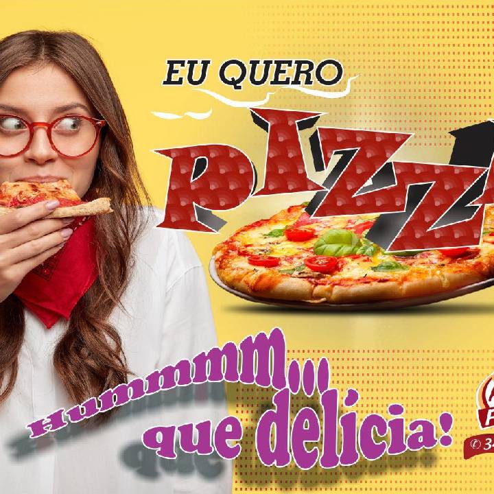 EU QUERO PIZZA, você faz o pedido e entregamos a pizza na sua casa!