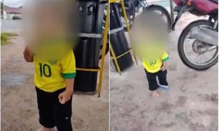 Menino de 1 ano de idade deixado na rua é levado para família no Pará