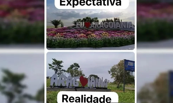 Placa em cidade goiana vira piada entre moradores: “Feia demais”