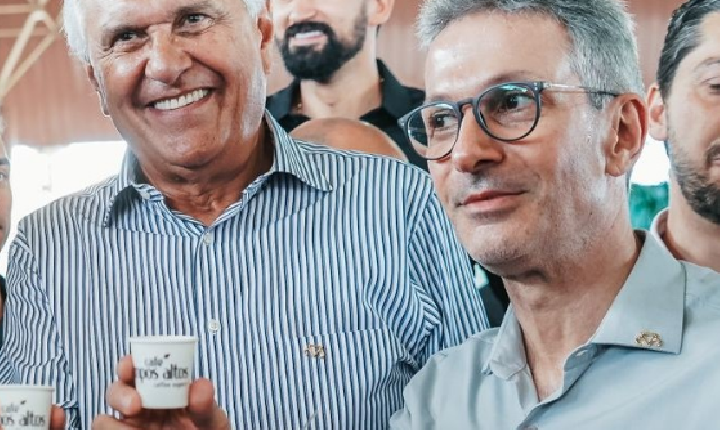 Sem definir quem seria o cabeça de chapa, Caiado e Zema falam na possibilidade de unir candidaturas