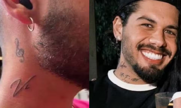 Zé Felipe faz mudança em tatuagem dedicada à Virginia