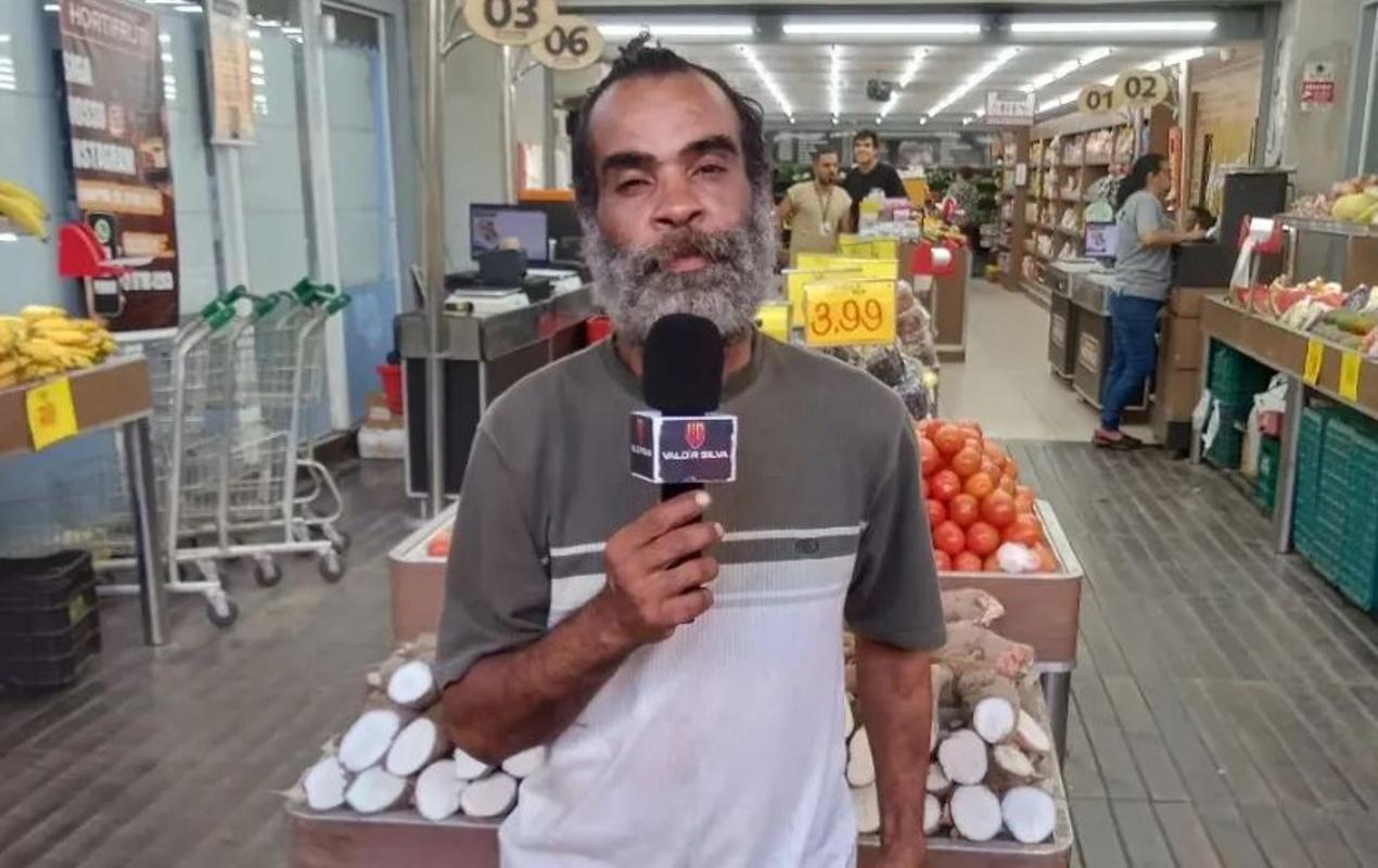 MORADOR DE RUA QUE VIRALIZOU COMO LOCUTOR DESISTIU DAS OPORTUNIDADES