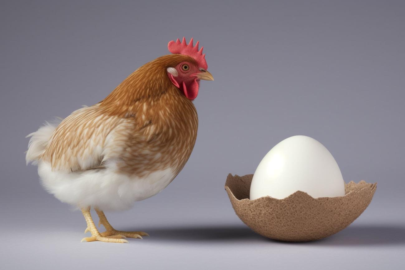 Quem veio primeiro: o ovo ou a galinha? Cientistas solucionaram o enigma