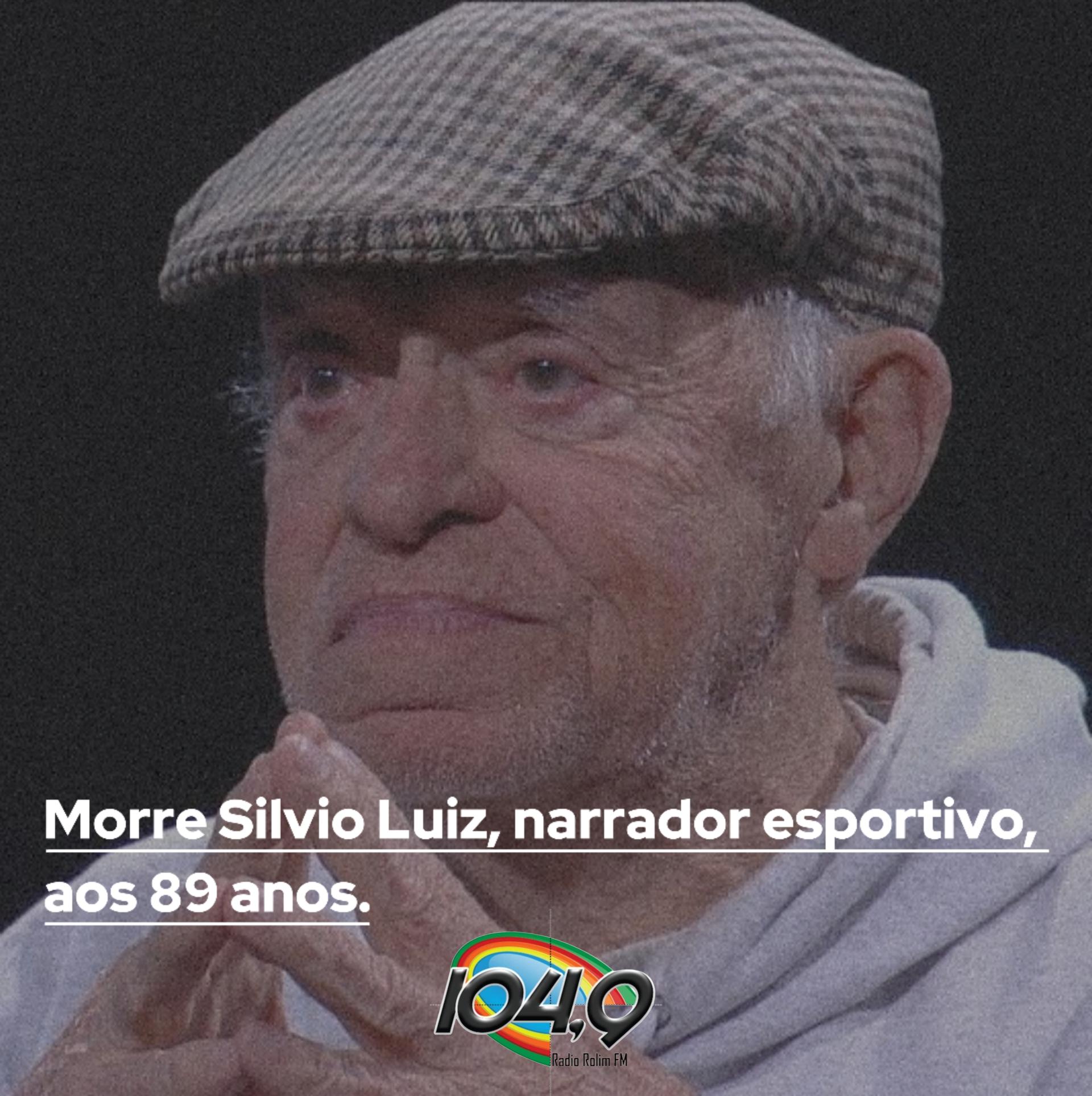 Morre Silvio Luiz, narrador esportivo, aos 89 anos
