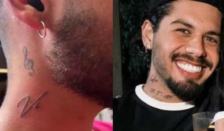 Zé Felipe faz mudança em tatuagem dedicada à Virginia