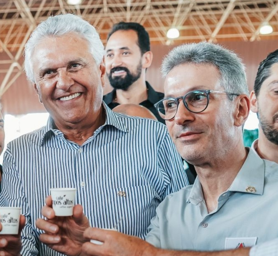 Sem definir quem seria o cabeça de chapa, Caiado e Zema falam na possibilidade de unir candidaturas