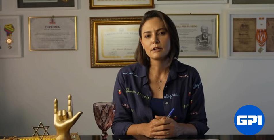 Após atrito com Flávio, Michelle nega 'briga' e diz que vão 'trabalhar juntos' nas eleições