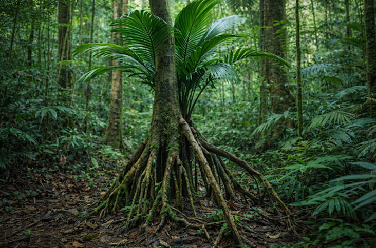 Planta que anda? Conheça a palmeira da Amazônia que parece se mover pela floresta