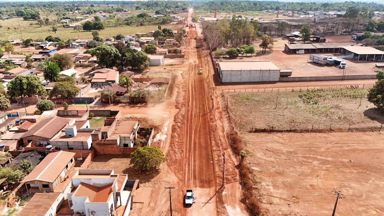 Rolim de Moura: Rua Parnaíba receberá pavimentação asfáltica.