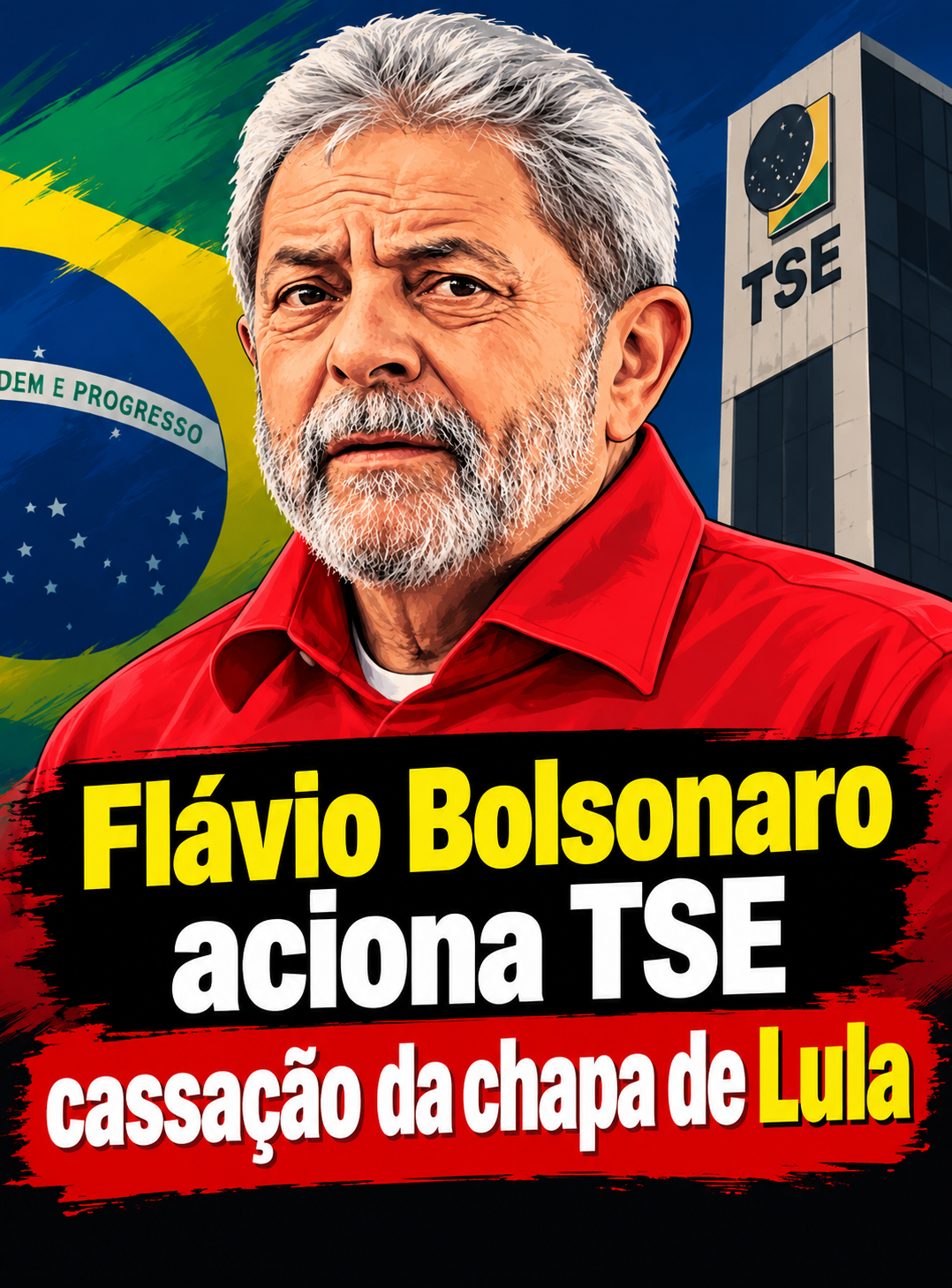 Flávio Bolsonaro aciona TSE contra sindicatos e pede cassação da chapa de Lula