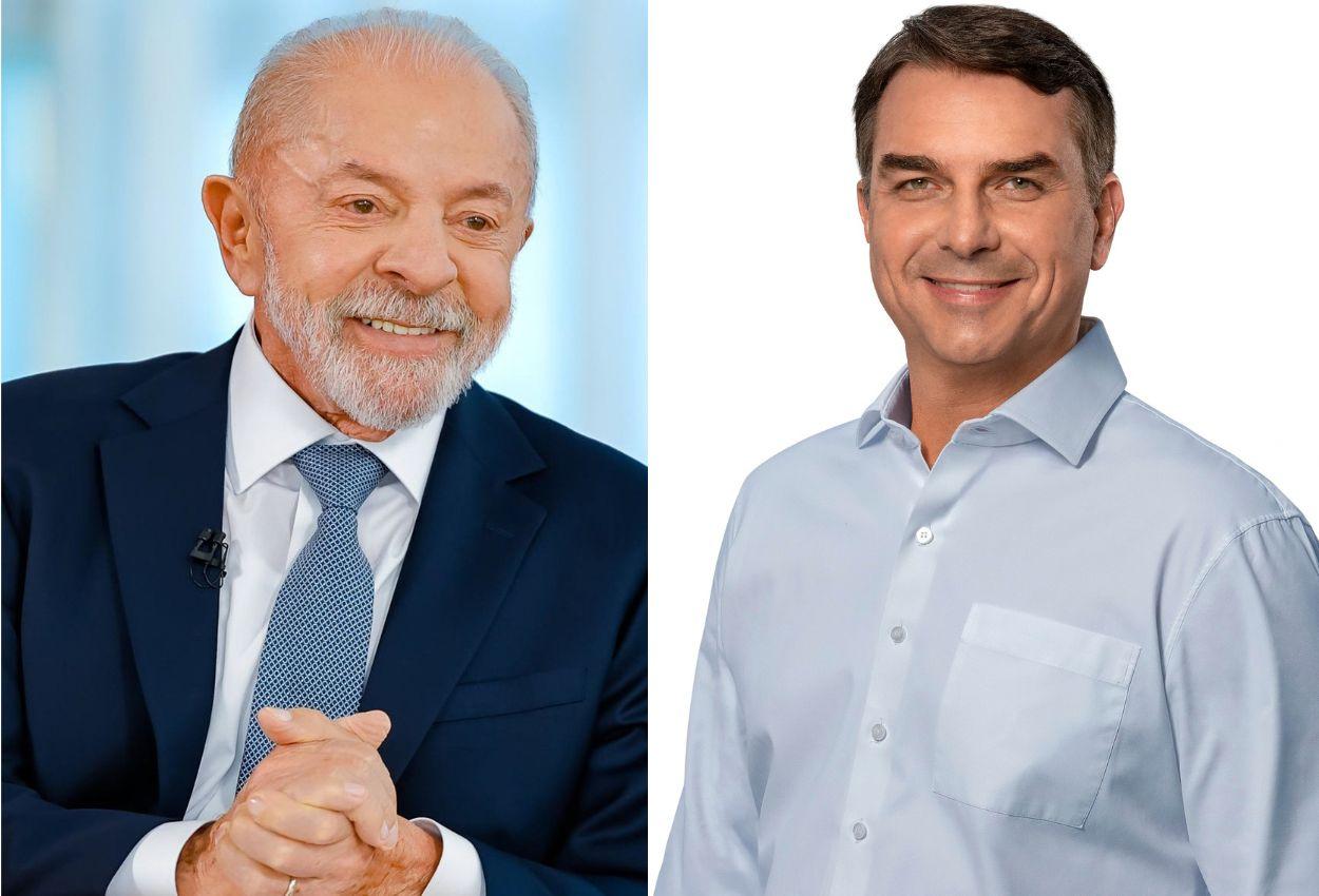 Lula e Flávio Bolsonaro empatam em eventual 2º turno com 46%, diz PoderData/Aya