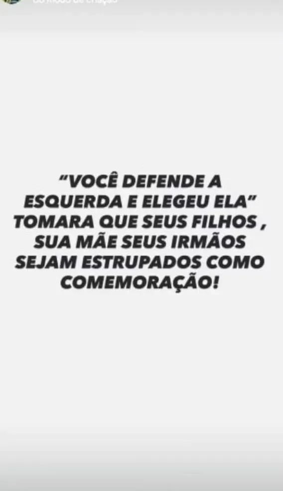 Servidora é exonerada após post desejando que famílias de esquerdistas sejam estupradas em Pimenta Bueno;